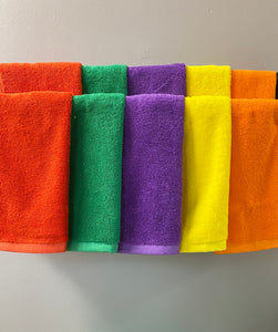 Bright Vivid Towel Colors
