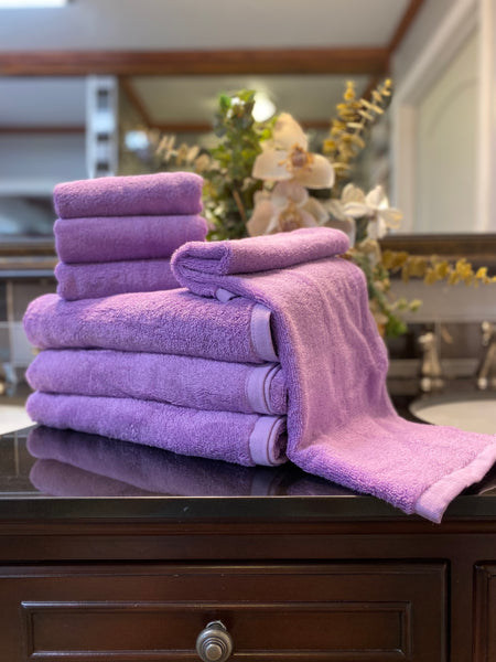 Lavender Bath Towels