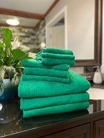 Green Bath Towels