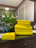 Yellow Bath Towels