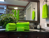 Lime Green Bath Towels